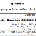 船舶备件—辅助热锅炉余热炉备件（CK-R20240218-30）询价-船用采购网-船舶物料采购-船务服务-一站式船用设备供应服务