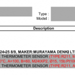 船舶备件—电阻温度计传感器（CK-R20240219-03）询价-船用采购网-船舶物料采购-船务服务-一站式船用设备供应服务