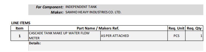 【询价】船舶备件—燃油喷射阀（CK-R20240219-12）询价-泰州昌宽社区-报价采购-船用采购网-船舶物料采购-船务服务-一站式船用设备供应服务