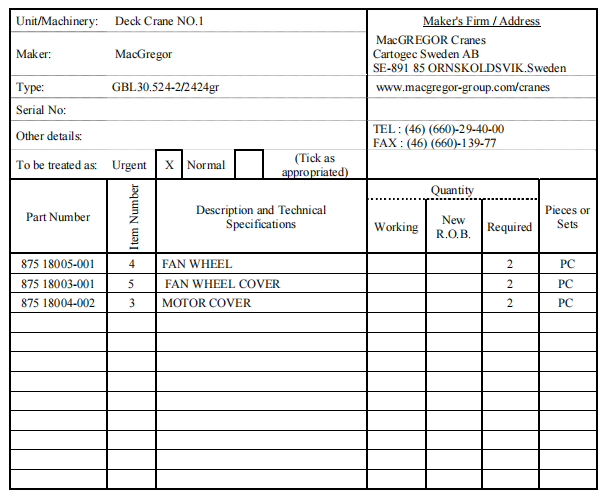 【询价】船舶备件—风扇轮/电机盖/风扇轮盖（CK-H20240219-08）询价-泰州昌宽社区-报价采购-船用采购网-船舶物料采购-船务服务-一站式船用设备供应服务