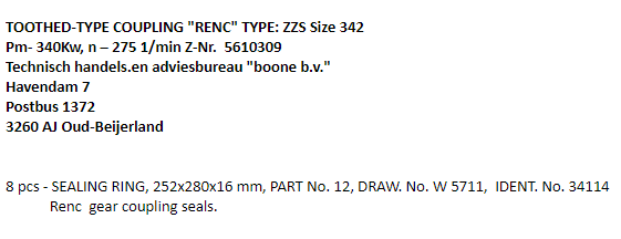 【询价】船舶备件—密封环（CK-J20240221-12）询价-泰州昌宽社区-报价采购-船用采购网-船舶物料采购-船务服务-一站式船用设备供应服务
