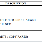 船舶备件—涡轮增压器维修套件（CK-L20240307-01）询价-船用采购网-船舶物料采购-船务服务-一站式船用设备供应服务