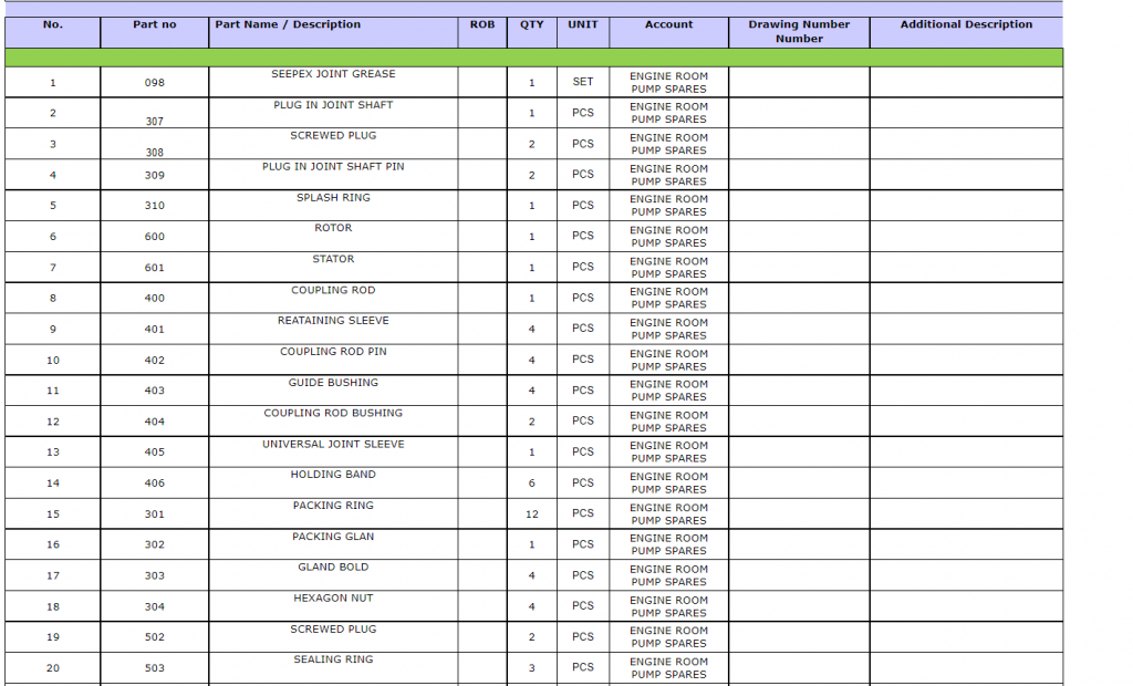 【询价】船舶备件—配件（CK-R20240319-10）询价-泰州昌宽社区-报价采购-船用采购网-船舶物料采购-船务服务-一站式船用设备供应服务