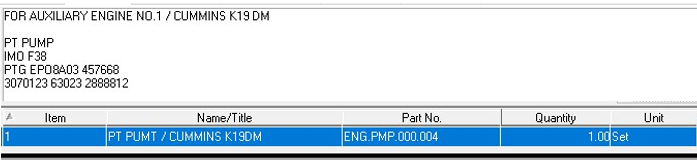 【询价】船舶备件—油泵（CK-C20240306-06）询价-泰州昌宽社区-报价采购-船用采购网-船舶物料采购-船务服务-一站式船用设备供应服务