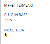 【询价】船舶备件—TERASAKI播入底座/塑壳断路器（CK-C20240320-12）询价-泰州昌宽社区-报价采购-船用采购网-船舶物料采购-船务服务-一站式船用设备供应服务