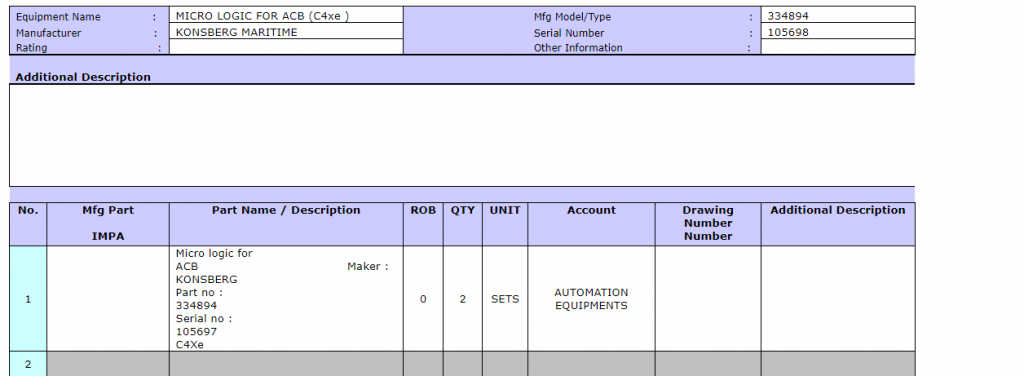 【询价】船舶备件—KONSBERG配件（CK-R20240327-13）询价-泰州昌宽社区-报价采购-船用采购网-船舶物料采购-船务服务-一站式船用设备供应服务