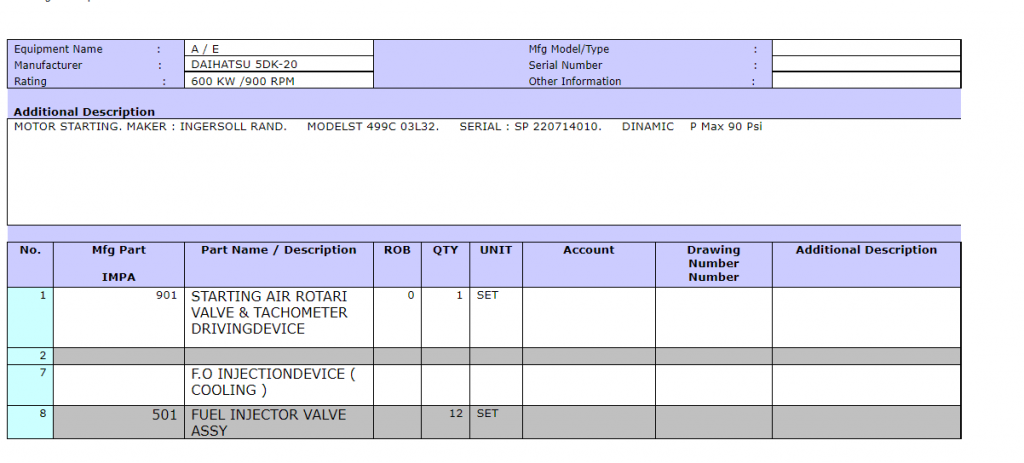 【询价】船舶备件—配件（CK-R20240325-23）询价-泰州昌宽社区-报价采购-船用采购网-船舶物料采购-船务服务-一站式船用设备供应服务