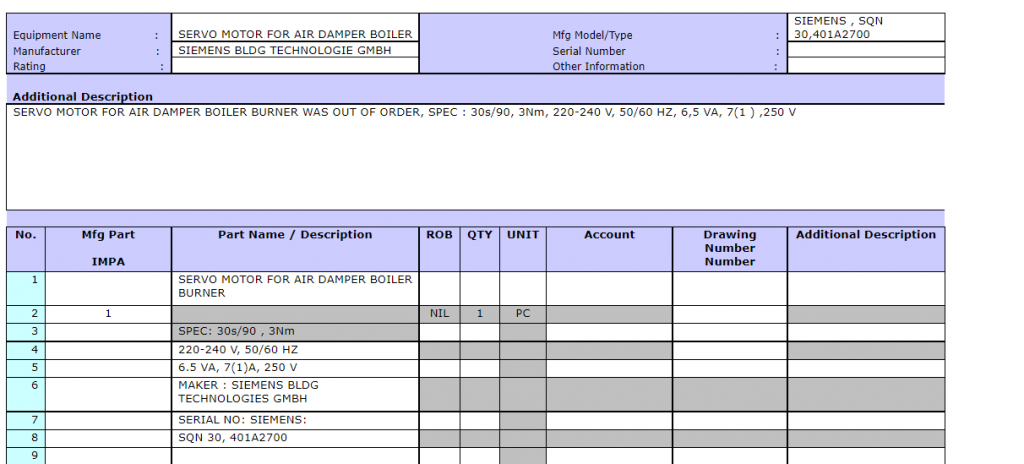 【询价】船舶备件—伺服电机（CK-R20240325-20）询价-泰州昌宽社区-报价采购-船用采购网-船舶物料采购-船务服务-一站式船用设备供应服务