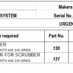 船舶备件—聚丙烯除雾器&湿式过滤器（CK-Y20240319-01）询价-船用采购网-船舶物料采购-船务服务-一站式船用设备供应服务