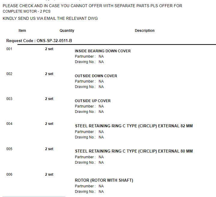 【询价】船舶备件—MAN B&W配件（CK-C20240320-02）询价-泰州昌宽社区-报价采购-船用采购网-船舶物料采购-船务服务-一站式船用设备供应服务