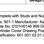 船舶备件—带螺柱螺母缸盖组件（CK-R20240321-05）询价-船用采购网-船舶物料采购-船务服务-一站式船用设备供应服务