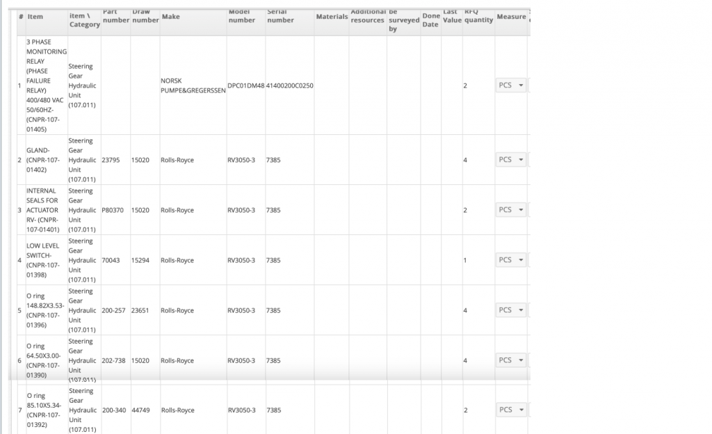 【询价】船舶备件—配件（CK-R20240304-05）询价-泰州昌宽社区-报价采购-船用采购网-船舶物料采购-船务服务-一站式船用设备供应服务