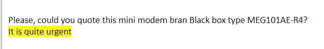 【询价】船舶备件—Black box迷你调制解调器（CK-J20240318-03）询价-泰州昌宽社区-报价采购-船用采购网-船舶物料采购-船务服务-一站式船用设备供应服务