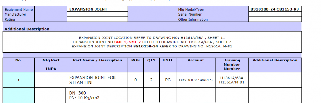 【询价】船舶备件—蒸汽管道伸缩节（CK-R20240322-15）询价-泰州昌宽社区-报价采购-船用采购网-船舶物料采购-船务服务-一站式船用设备供应服务