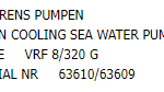 船舶备件—主冷却海水泵配件（CK-C20240315-12）询价-船用采购网-船舶物料采购-船务服务-一站式船用设备供应服务