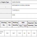 船舶备件—三菱隔膜（CK-C20240321-04）询价-船用采购网-船舶物料采购-船务服务-一站式船用设备供应服务