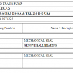 船舶备件—机械密封/轴承（CK-C20240319-07）询价-船用采购网-船舶物料采购-船务服务-一站式船用设备供应服务