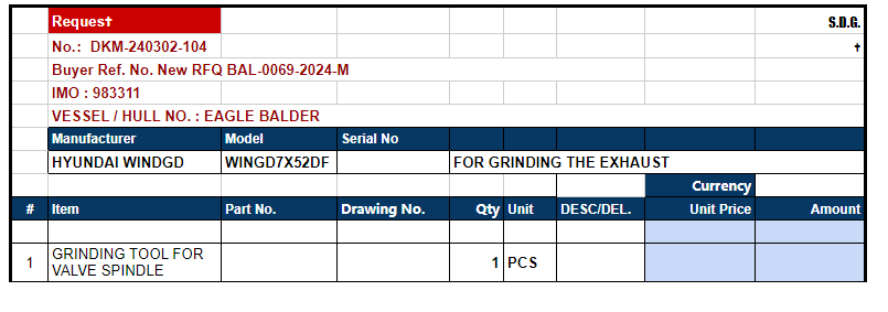 【询价】船舶备件—用于气门芯轴的研磨工具（CK-L20240304-03）询价-泰州昌宽社区-报价采购-船用采购网-船舶物料采购-船务服务-一站式船用设备供应服务