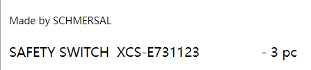 【询价】船舶备件—SCHMERSAL安全开关（CK-J20240329-03）询价-泰州昌宽社区-报价采购-船用采购网-船舶物料采购-船务服务-一站式船用设备供应服务