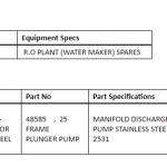 船舶备件—歧管排放（CK-J20240325-01）询价-船用采购网-船舶物料采购-船务服务-一站式船用设备供应服务