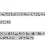 船舶备件—ABB接触器（CK-J20240306-30）询价-船用采购网-船舶物料采购-船务服务-一站式船用设备供应服务