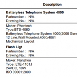 船舶备件—无电池电话系统/闪光灯（CK-H20240311-01）询价-船用采购网-船舶物料采购-船务服务-一站式船用设备供应服务