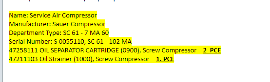 【询价】船舶备件—油分离器芯/机油滤清器（CK-L20240318-02）询价-泰州昌宽社区-报价采购-船用采购网-船舶物料采购-船务服务-一站式船用设备供应服务