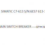 船舶备件—控制单元/隔离开关断路器（CK-J20240311-07）询价-船用采购网-船舶物料采购-船务服务-一站式船用设备供应服务