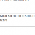 船舶备件—空气滤清器节流指示器（CK-J20240306-09）询价-船用采购网-船舶物料采购-船务服务-一站式船用设备供应服务