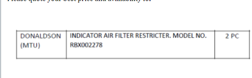 【询价】船舶备件—空气滤清器节流指示器（CK-J20240306-09）询价-泰州昌宽社区-报价采购-船用采购网-船舶物料采购-船务服务-一站式船用设备供应服务