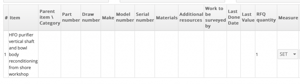 【询价】船舶备件—HFO净化器垂直轴&碗体（CK-R20240306-22）询价-泰州昌宽社区-报价采购-船用采购网-船舶物料采购-船务服务-一站式船用设备供应服务