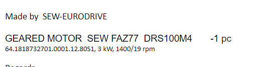 【询价】船舶备件—齿轮马达（CK-J20240312-10）询价-泰州昌宽社区-报价采购-船用采购网-船舶物料采购-船务服务-一站式船用设备供应服务