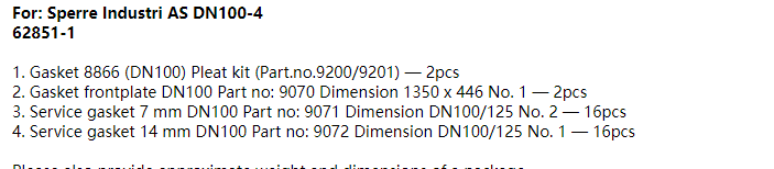 【询价】船舶备件—密封垫（CK-R20240315-21）询价-泰州昌宽社区-报价采购-船用采购网-船舶物料采购-船务服务-一站式船用设备供应服务