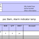 船舶备件—面板组报警列（CK-R20240307-06）询价-船用采购网-船舶物料采购-船务服务-一站式船用设备供应服务