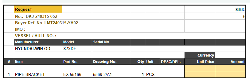 【询价】船舶备件—管道支架（CK-L20240325-11）询价-泰州昌宽社区-报价采购-船用采购网-船舶物料采购-船务服务-一站式船用设备供应服务