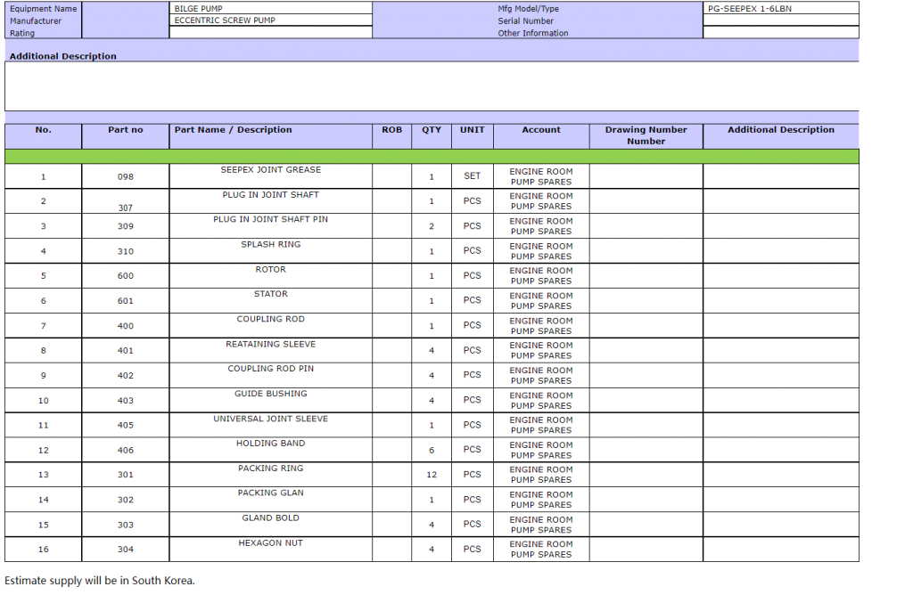 【询价】船舶备件—配件（CK-R20240319-09）询价-泰州昌宽社区-报价采购-船用采购网-船舶物料采购-船务服务-一站式船用设备供应服务