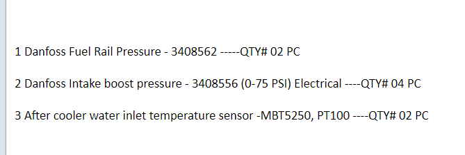 【询价】船舶备件—DANFOSS压力器/温度传感器（CK-J20240327-21）询价-泰州昌宽社区-报价采购-船用采购网-船舶物料采购-船务服务-一站式船用设备供应服务