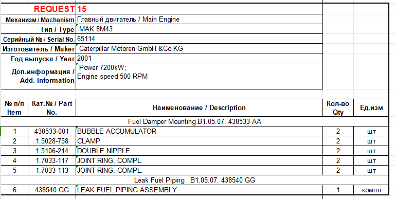 【询价】船舶备件—配件（CK-L20240319-11）询价-泰州昌宽社区-报价采购-船用采购网-船舶物料采购-船务服务-一站式船用设备供应服务