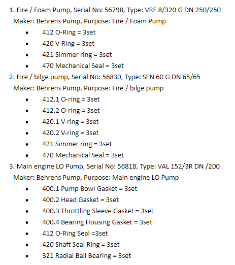 【询价】船舶备件—船用泵（CK-C20240306-07）询价-泰州昌宽社区-报价采购-船用采购网-船舶物料采购-船务服务-一站式船用设备供应服务