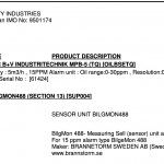 船舶备件—传感器单元（CK-R20240325-13）询价-船用采购网-船舶物料采购-船务服务-一站式船用设备供应服务
