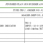 船舶备件—全景方向舵指示器（CK-Y20240307-04）询价-船用采购网-船舶物料采购-船务服务-一站式船用设备供应服务
