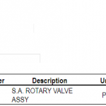 船舶备件—S.A. 旋转阀组件（CK-C20240321-03）询价-船用采购网-船舶物料采购-船务服务-一站式船用设备供应服务