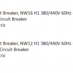 船舶备件—万能断路器（CK-J20240319-03）询价-船用采购网-船舶物料采购-船务服务-一站式船用设备供应服务