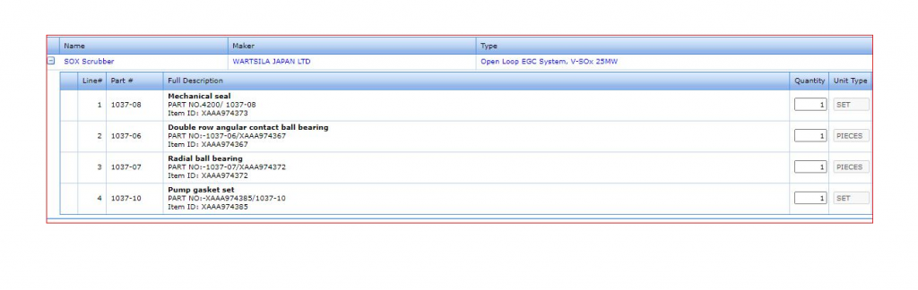 【询价】船舶备件—机械密封/轴承/泵密封垫套件（CK-L20240308-04）询价-泰州昌宽社区-报价采购-船用采购网-船舶物料采购-船务服务-一站式船用设备供应服务
