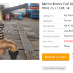 船舶备件—青铜燃油箱自闭式排水阀（CK-J20240308-01）询价-船用采购网-船舶物料采购-船务服务-一站式船用设备供应服务