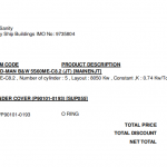 船舶备件—O型环（CK-R20240311-17）询价-船用采购网-船舶物料采购-船务服务-一站式船用设备供应服务