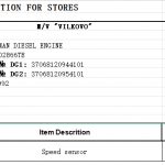 船舶备件—速度传感器（CK-J20240312-08）询价-船用采购网-船舶物料采购-船务服务-一站式船用设备供应服务