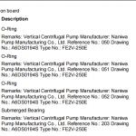 船舶备件—O型环/沉没轴承（CK-R20240314-17）询价-船用采购网-船舶物料采购-船务服务-一站式船用设备供应服务