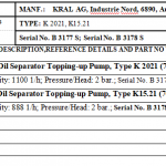 船舶备件—船用泵（CK-J20240301-19）询价-船用采购网-船舶物料采购-船务服务-一站式船用设备供应服务