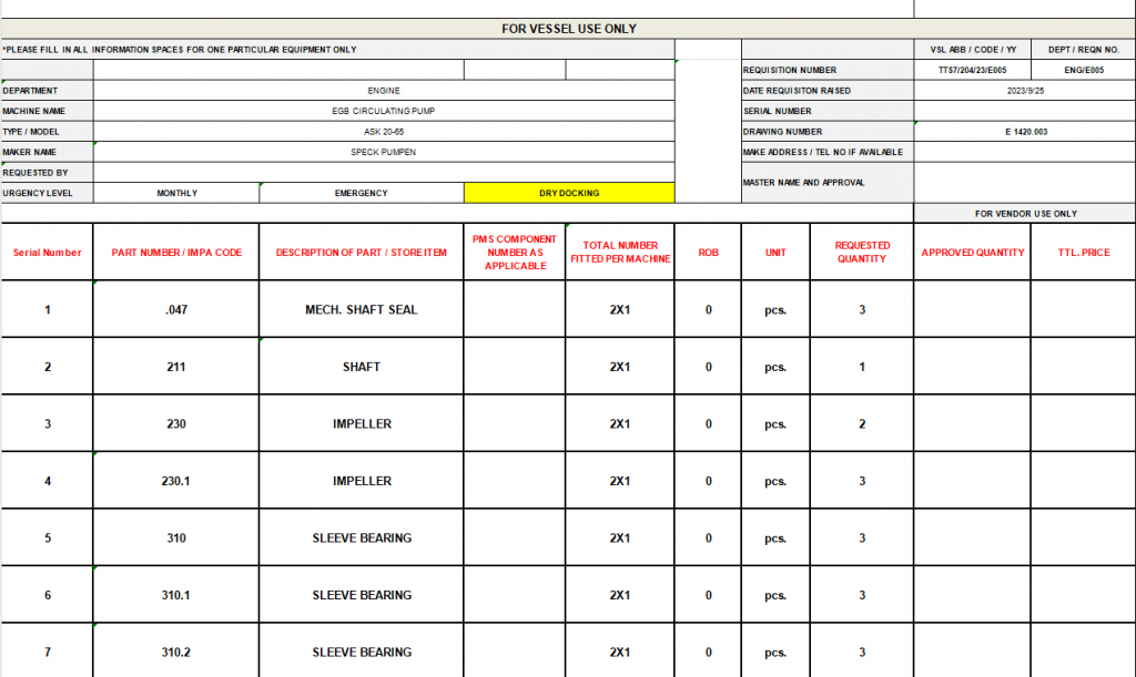 【询价】船舶备件—SPECK PUMPEN配件（CK-C20240315-11）询价-泰州昌宽社区-报价采购-船用采购网-船舶物料采购-船务服务-一站式船用设备供应服务